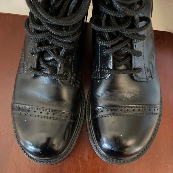 HH Brand - Airborne Jump Combat Boots - Black Leather - Lace Up -  Size 8 - USA - Picture 6 of 14